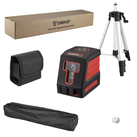 Уровень лазерный DKLL11 SET 2 DEKO, 065-0271, со штативом купить в Надыме