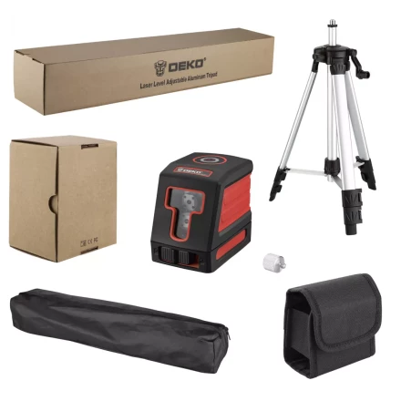 Уровень лазерный DKLL11 SET 2 DEKO, 065-0271, со штативом купить в Надыме