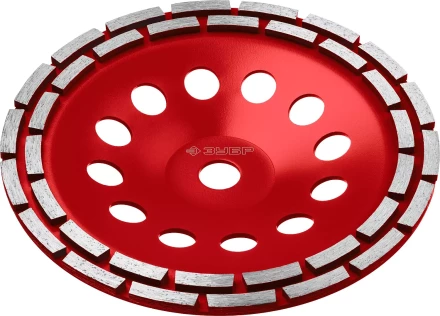 ЗУБР d 230 мм, двухрядная алмазная шлифовальная чашка (33376-230) купить в Надыме