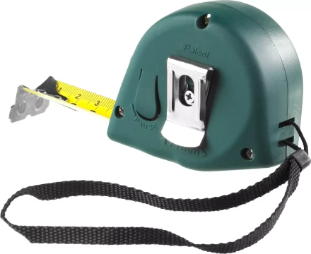 Рулетка KRAFTOOL GRAND, обрезиненный пластиковый корпус, 5м/25мм 34022-05-25 купить в Надыме