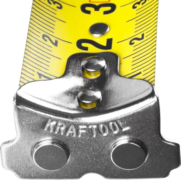 Рулетка KRAFTOOL GRAND, обрезиненный пластиковый корпус, 5м/25мм 34022-05-25 купить в Надыме