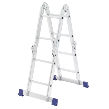 Лестница шарнирная алюминиевая Сибртех 4х2 97879 купить в Надыме