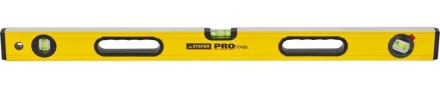 Уровень STAYER "PROFI" PROSTABIL профессион коробчатый, усилен, 2 фрезер поверхн, 3 ампулы (1 поворотная), ручки, 80 см 3471-080_z01 купить в Надыме