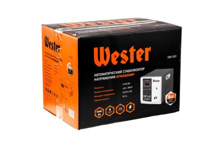 Стабилизатор напряжения WESTER STW5000NP купить в Надыме