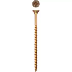 Шурупы ЗУБР "МАСТЕР" по дереву желтопассивированные, 5.0x70мм, 15шт 300396-50-070