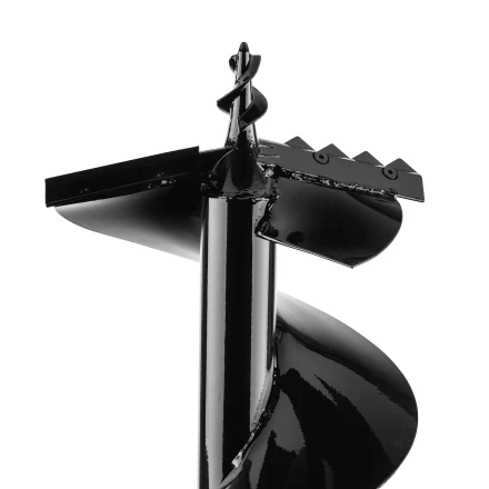 Шнек для грунта ER-300, диаметр 300 мм, длина 800 мм,соединение 20 мм, съемный нож Denzel 56010 купить в Надыме