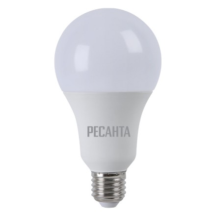 Лампа светодиодная РЕСАНТА LL-R-A80-20W-230-3K-E27 76/1/21 купить в Надыме