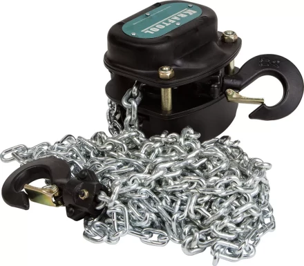 Таль цепная KRAFTOOL шестеренная, 1т / 3м 43087-1 купить в Надыме