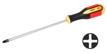 Отвертка крестовая РH№3х 200мм,трехкомп.рук1/12/120 19679 купить в Надыме