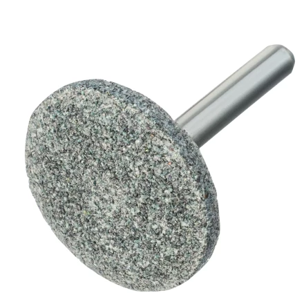 Шарошка абразивная, диск, 32 x 12 мм, для дрели,  хвостовик d6 мм, 63С Denzel 76024 купить в Надыме