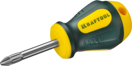Отвертка KRAFTOOL, Cr-Mo-V сталь, двухкомпонентная противоскользящая рукоятка, PH, №2x38мм 250072-2-038 купить в Надыме