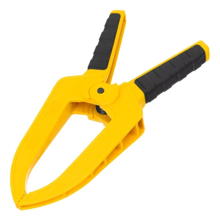 Струбцина клещеобразная Denzel, удлиненная 75 х 110 мм двухкомпонентные рукоятки, 20790 купить в Надыме