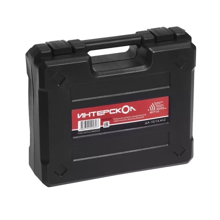 Аккумуляторная дрель-шуруповерт ИНТЕРСКОЛ ДА-10/14,4Л2 Li-ion АПИ 2х1.5Ач купить в Надыме