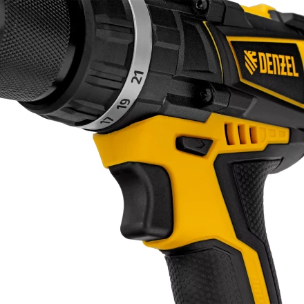 Дрель-шуруповерт аккумуляторная ударная бесщет Denzel CIDB-IB-18-02 26130, Li-Ion, 18 В, 2 акк. купить в Надыме