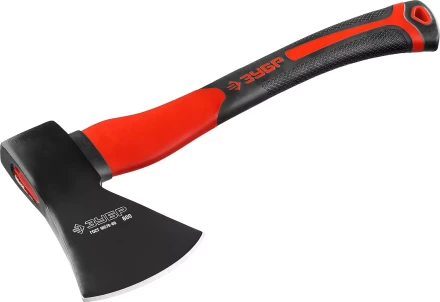 Топор ЗУБР "МАСТЕР" кованый с двухкомпонентной стеклопластиковой рукояткой, 0,8кг 2061-08 купить в Надыме