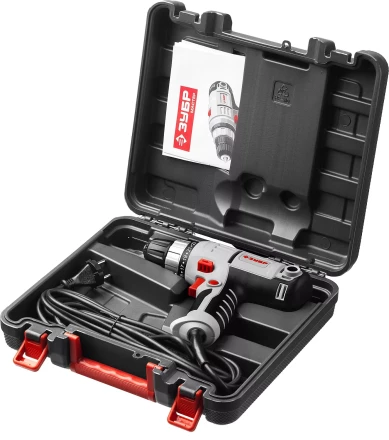 Дрель-шуруповерт сетевая в кейсе ЗСШ-300-2 К серия МАСТЕР купить в Надыме