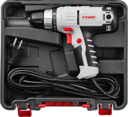 Дрель-шуруповерт сетевая в кейсе ЗСШ-300-2 К серия МАСТЕР купить в Надыме