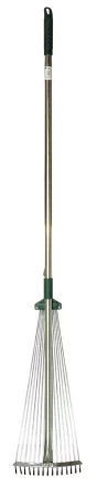 Грабли веерные RACO регулир. с ручк. 1,2 м, 15 кругл. зубц., гальван.покр, 175-550мм 4231-53/743 купить в Надыме