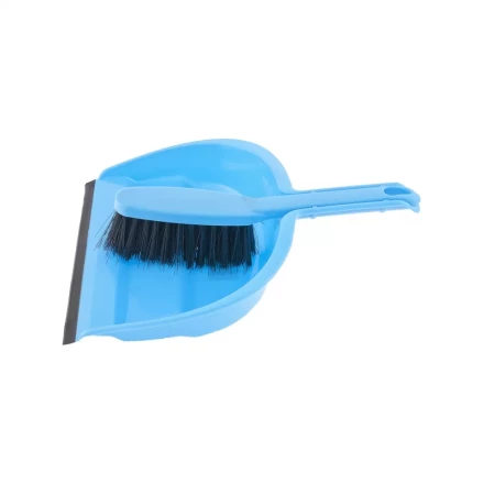 Набор совок с кромкой 313х221 мм и щетка-сметка 305 мм голубой ТМ Elfe 93310 купить в Надыме