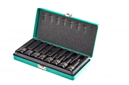 Набор ударных торцевых головок TORX 1/2",  в кейсе 8 шт Stels 13999 купить в Надыме