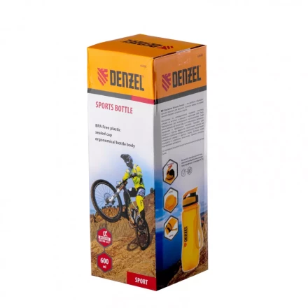 Бутылка спортивная 600 мл Denzel 69490 купить в Надыме