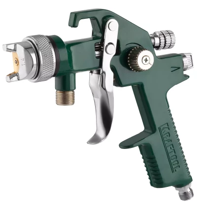 Краскопульт пневматический KRAFTOOL AirKraft, HVLP, с нижним бачком, 1,4мм 06520-1.4 купить в Надыме