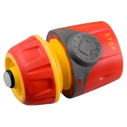 Соединитель GRINDA "Premium" с автостопом, пластмассовый с TPR, 1/2" 8-426429 купить в Надыме