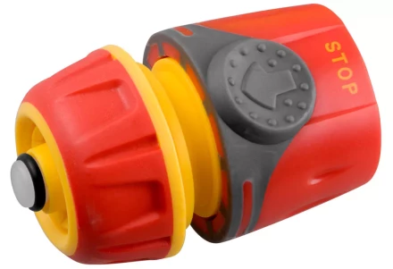 Соединитель GRINDA "Premium" с автостопом, пластмассовый с TPR, 1/2" 8-426429 купить в Надыме