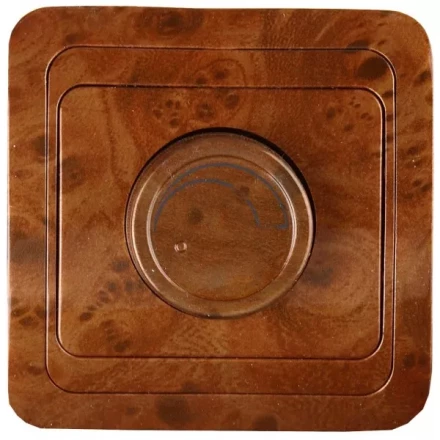 Диммер СВЕТОЗАР "ГАММА" цвет орех, 60-800Вт SV-54142-N купить в Надыме