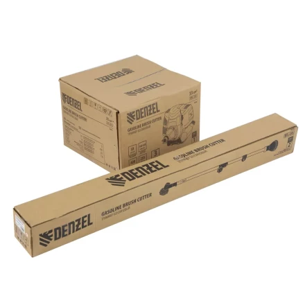 Триммер бензиновый DTL-33S, 33 см3, разъемная штанга, состоит из 2 частей Denzel 96262 купить в Надыме