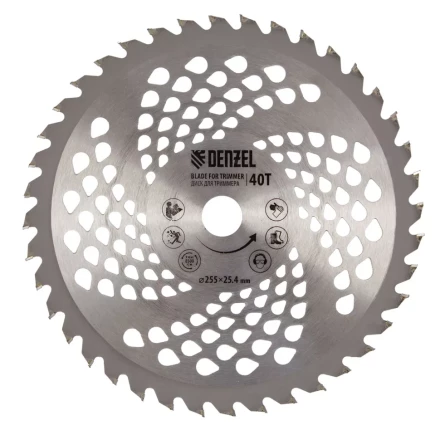 Триммер бензиновый DTL-33S, 33 см3, разъемная штанга, состоит из 2 частей Denzel 96262 купить в Надыме