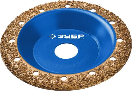 ЗУБР №2 среднее зерно, 125 мм, ВК8, наклонная обдирочно-шлифовальная чашка, Профессионал (33435-2) купить в Надыме