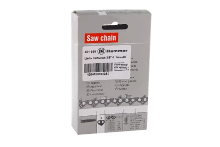 Цепь пильная HAMMER 3/8''-1.1мм-46 купить в Надыме