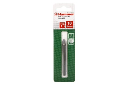 Сверло по плитке HAMMER Ф10х80мм (DR GL 10,0мм*80мм) купить в Надыме