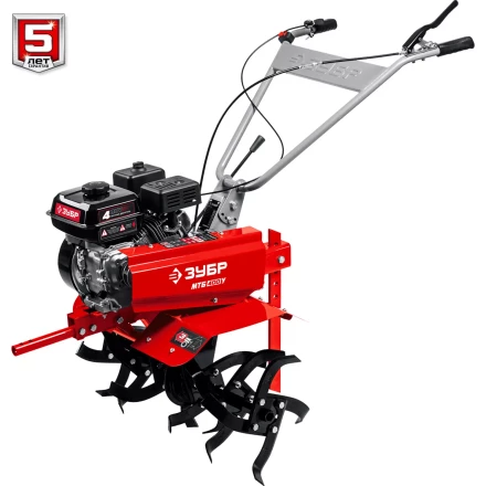 ЗУБР увеличенные колеса, 7 л.с., мотоблок с понижающей передачей (МТБ-400 У) купить в Надыме