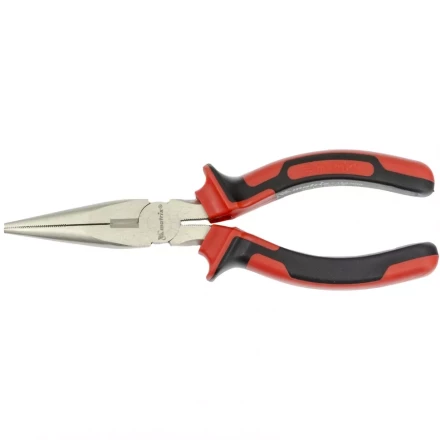 Длинногубцы NICKEL 160 мм прямые никелированные двухкомпонентные рукоятки MTX 171649 купить в Надыме