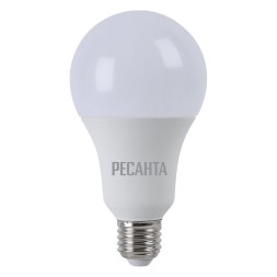 Лампа светодиодная РЕСАНТА LL-R-A80-20W-230-4K-E27 76/1/22