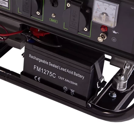 Генератор бензиновый БС-3500Э, 3.2 кВт, 230В, 4-х тактный, 15 л, электростартер Сибртех 94538 купить в Надыме