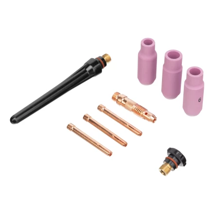 Горелка сварочная TIG WP26, разъем 2 пина, 3 метра Denzel 93644 купить в Надыме