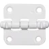 Петля накладная стальная "ПН-40", цвет белый, универсальная, 40мм 37621-40 купить в Надыме