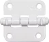 Петля накладная стальная "ПН-40", цвет белый, универсальная, 40мм 37621-40 купить в Надыме