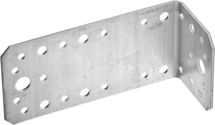 Крепежный уголок ЗУБР "МАСТЕР" асимметричный, 65х50х130мм, 20шт 310155-65 купить в Надыме