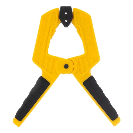 Струбцина клещеобразная Denzel, усиленная 50 х 35 мм, двухкомпонентные рукоятки, 20795 купить в Надыме