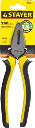 Плоскогубцы комбинированные &quot;TopGrip&quot;, 200мм, STAYER 2205-1-20_z01 купить в Надыме