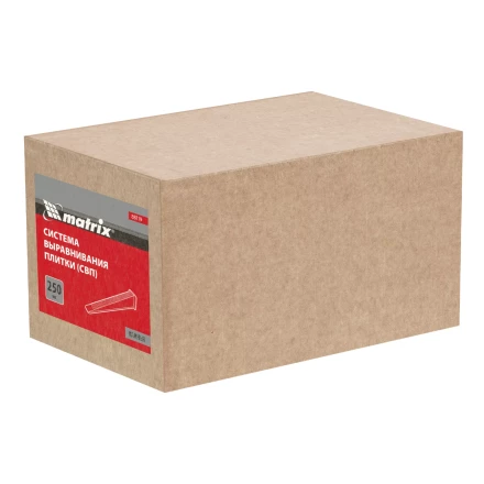 Клин для системы выравнивания плитки СВП Ворота, 250 шт. в коробе Matrix 88119 купить в Надыме