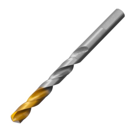Сверло спиральное по металлу Denzel 8,5 x 117 мм, Р6М5, Golden Tip, 718240 купить в Надыме