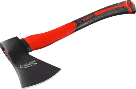 Топор ЗУБР "МАСТЕР" кованый с двухкомпонентной стеклопластиковой рукояткой, 1,0кг 2061-10 купить в Надыме