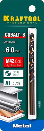 Сверла по металлу HSS-Co 29656-6 купить в Надыме