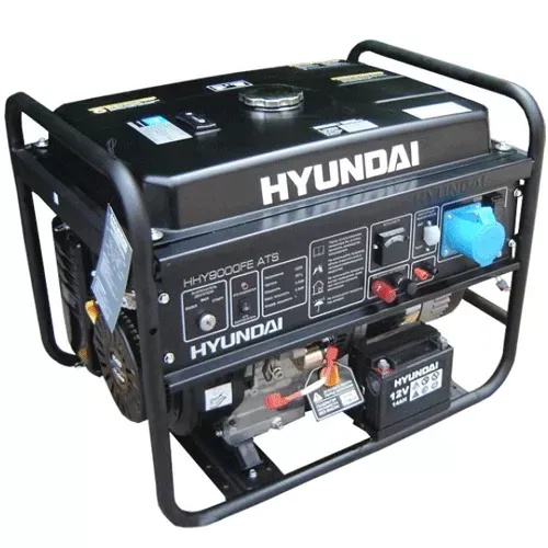 Бензогенератор Hyundai HHY 9000FЕ ATS + колеса купить в Надыме