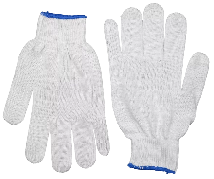 Перчатки трикотажные Зубр, без покрытия, 13 класс, Профессионал (11450-XL) купить в Надыме